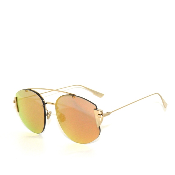 Dior Stronger J5GOJ Gold Sunglasses